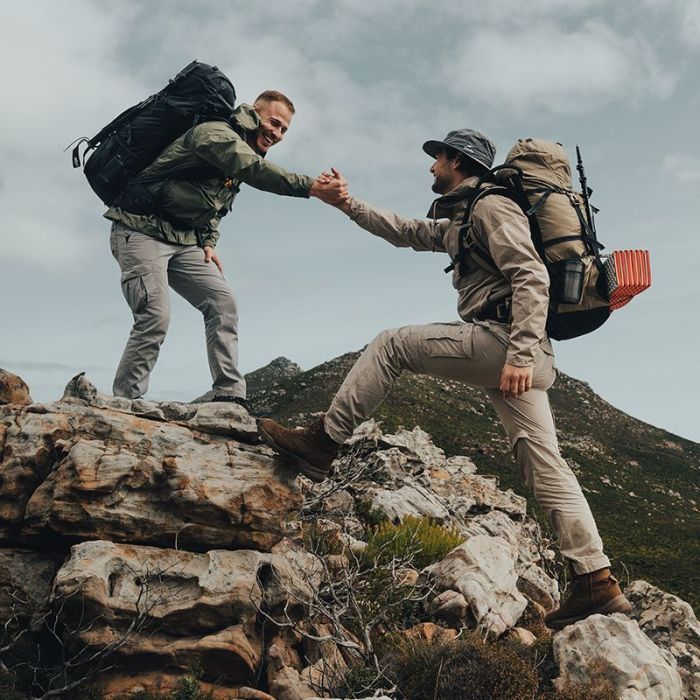 Рюкзак туристический Naturehike NH70B070-B 70 л + 5 л чорний (6975641887485) изображение 5