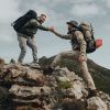Рюкзак туристический Naturehike NH70B070-B 70 л + 5 л світло-коричневий (6975641887461) изображение 5