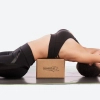 Блок для йоги PowerPlay з пробкового дерева Cork Yoga Block (PP_4006_Cork) изображение 8