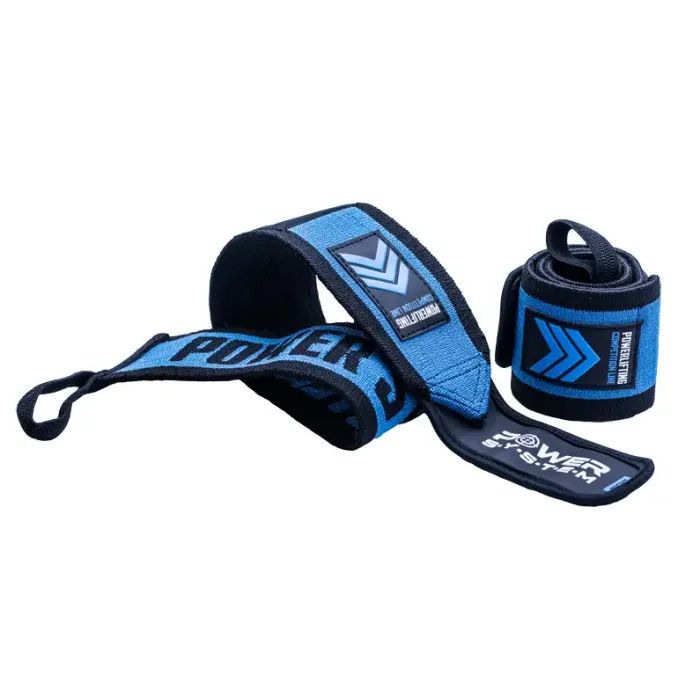 Бинт для спорта Power System PS-3530 Wrist Wraps Extreme Blue (PS-3530BU-0)