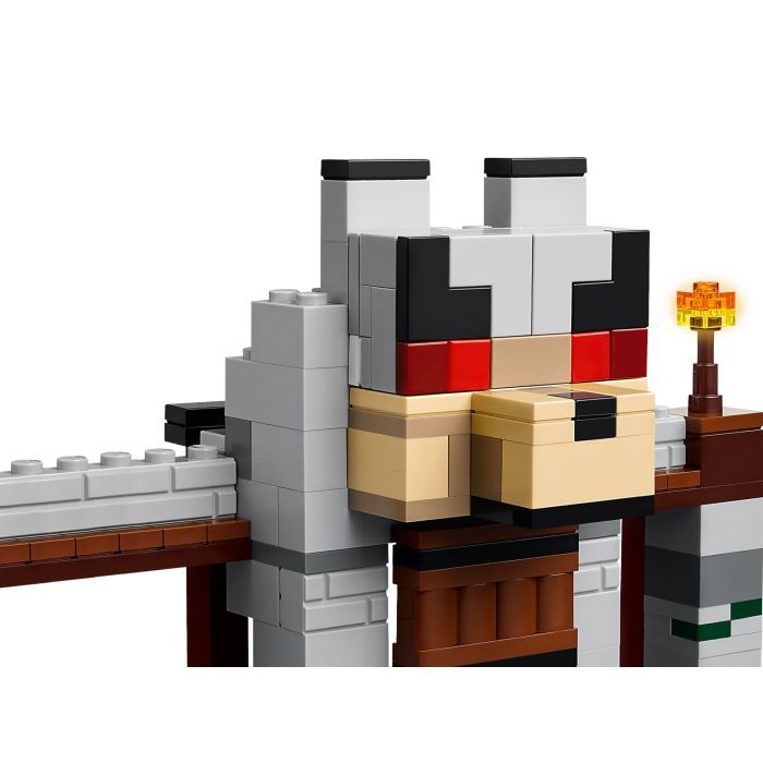 Конструктор LEGO Minecraft Волк из Цитадели (21261) изображение 4