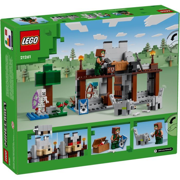 Конструктор LEGO Minecraft Волк из Цитадели (21261) изображение 8