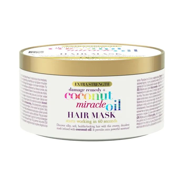 Маска для волос OGX Coconut Miracle Oil Укрепляющая 300 мл (3574661685168)