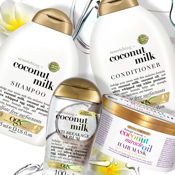 Маска для волос OGX Coconut Miracle Oil Укрепляющая 300 мл (3574661685168) изображение 7