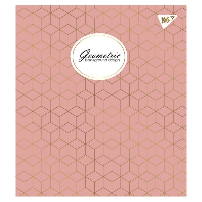 Зошит Yes А5 Geometric 24 аркушів клітинка (766844) зображення 2