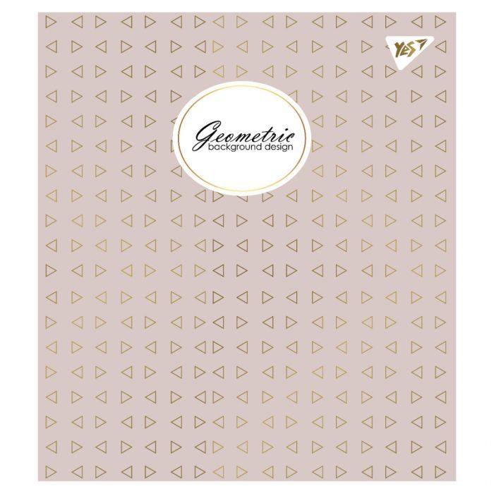 Зошит Yes А5 Geometric 24 аркушів клітинка (766844) зображення 4