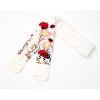 Колготки дитячі BNM з квітами (M0C0303-0409-0G-cream) зображення 2