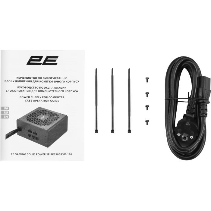 Блок питания 2E 750W (2E-SP750BRSM-120) изображение 10