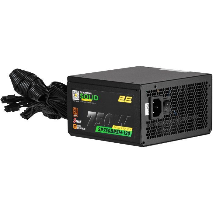 Блок питания 2E 750W (2E-SP750BRSM-120) изображение 4