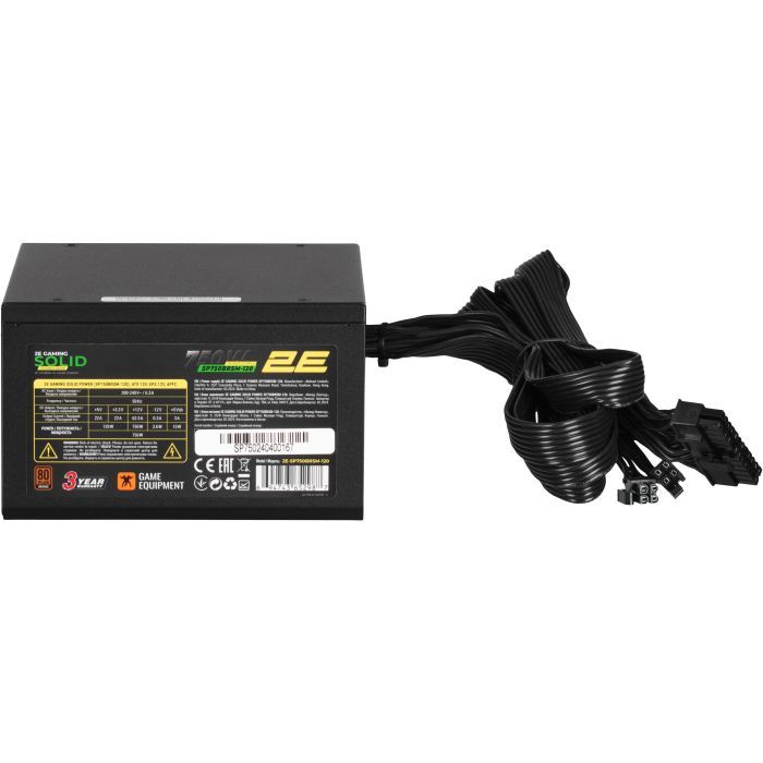 Блок питания 2E 750W (2E-SP750BRSM-120) изображение 5