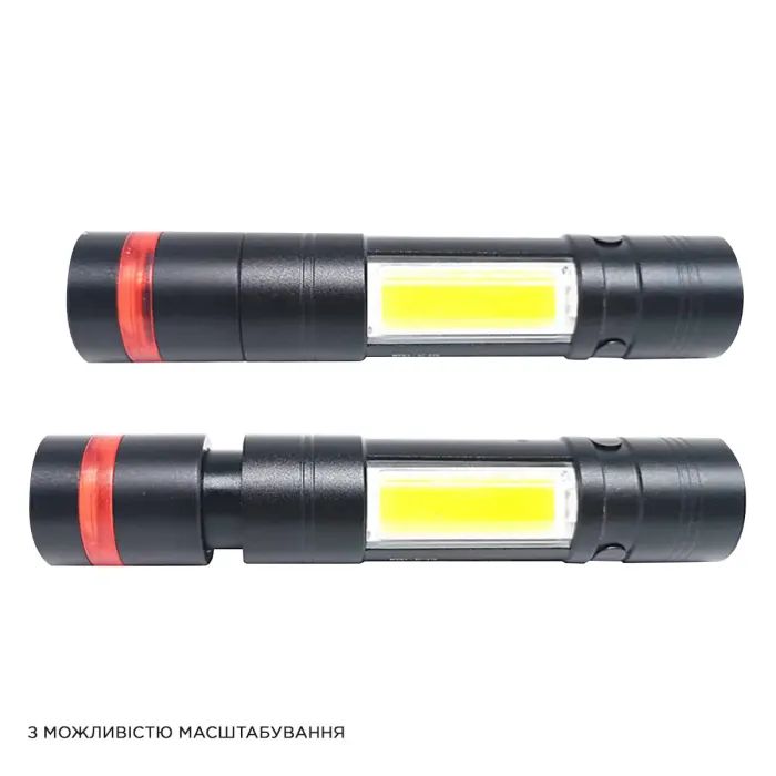 Ліхтар Quantum Assistant-M 3W LED+COB з USB з функцією Power Bank (QM-FL1033) зображення 3