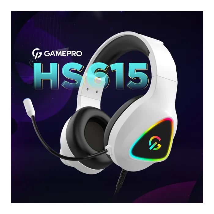Наушники GamePro HS615 RGB White (HS615) изображение 7