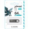 USB флеш накопитель Wibrand 64GB Eagle Grey USB 3.2 (WI3.2/EA64U10G) изображение 2