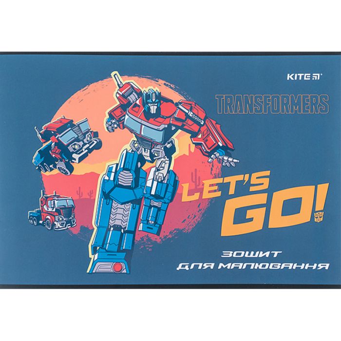 Альбом для рисования Kite Transformers, 12 листов (TF24-241) изображение 5