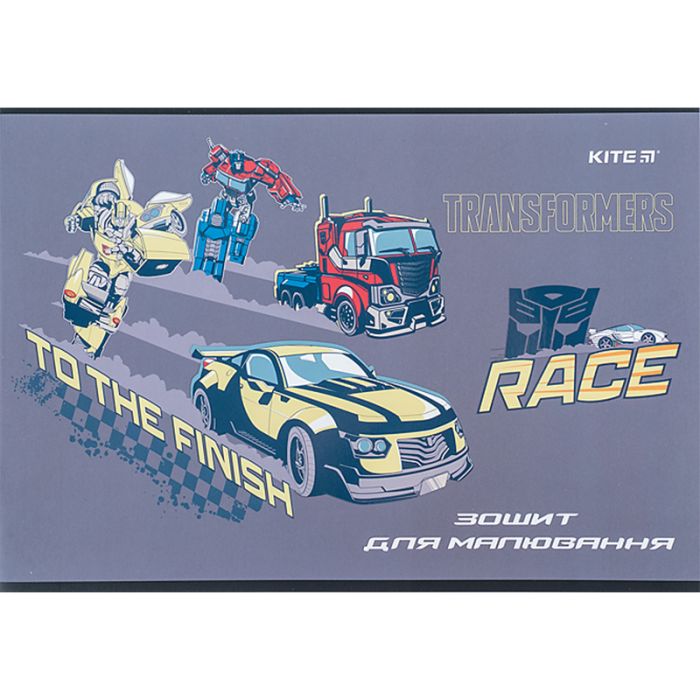 Альбом для рисования Kite Transformers, 12 листов (TF24-241) изображение 7