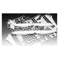 Сборная модель Revell Самолет Airbus A340-300 Lufthansa уровень 4 масштаб 1:144 (RVL-03803) изображение 7