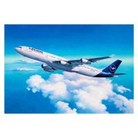 Сборная модель Revell Самолет Airbus A340-300 Lufthansa уровень 4 масштаб 1:144 (RVL-03803) изображение 8