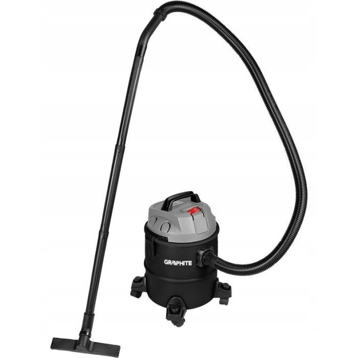 Пылесос строительный Graphite 1200Вт, 18кПа, 20л, 220В/1200В (59G614) изображение 2