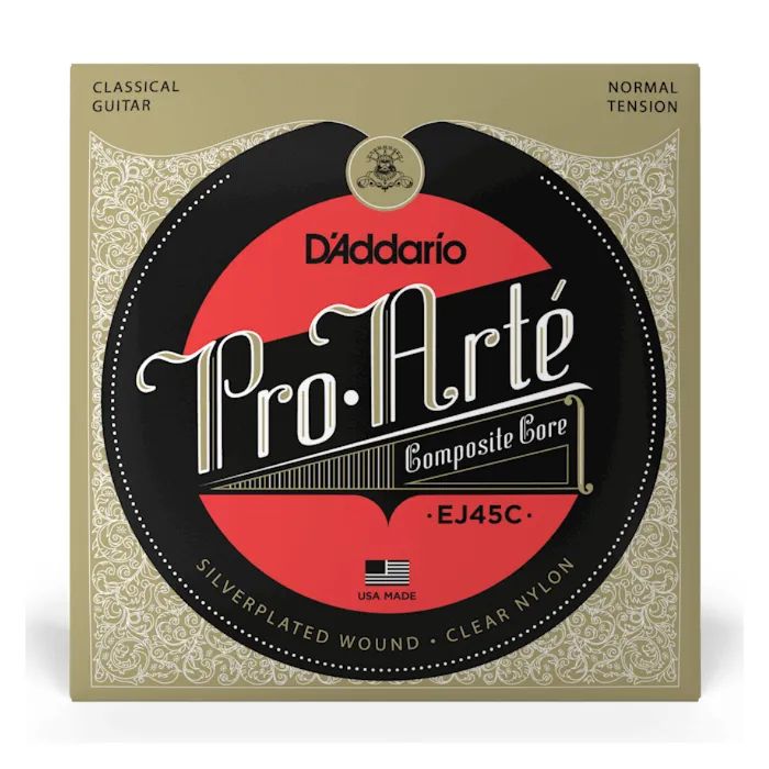 Струны для гитары D'Addario Pro-Arte Composite Core Clear Nylon Normal Tension (EJ45C)