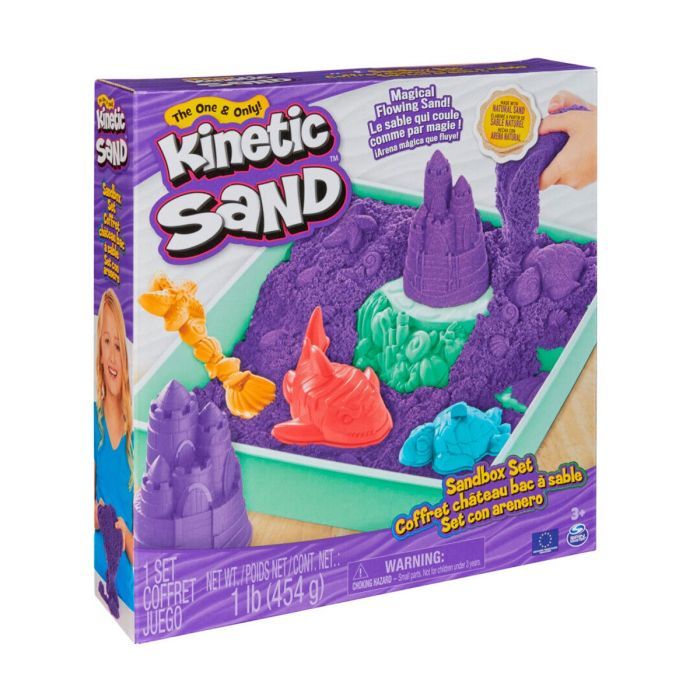 Набір для творчості Kinetic Sand V2 Замок з піску Фіолетовий 454 г (71402) зображення 10