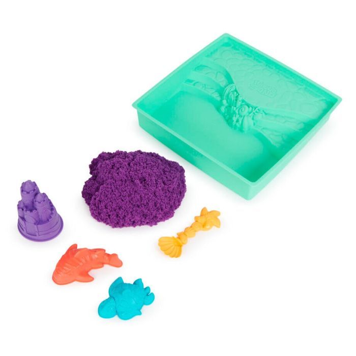 Набір для творчості Kinetic Sand V2 Замок з піску Фіолетовий 454 г (71402) зображення 11