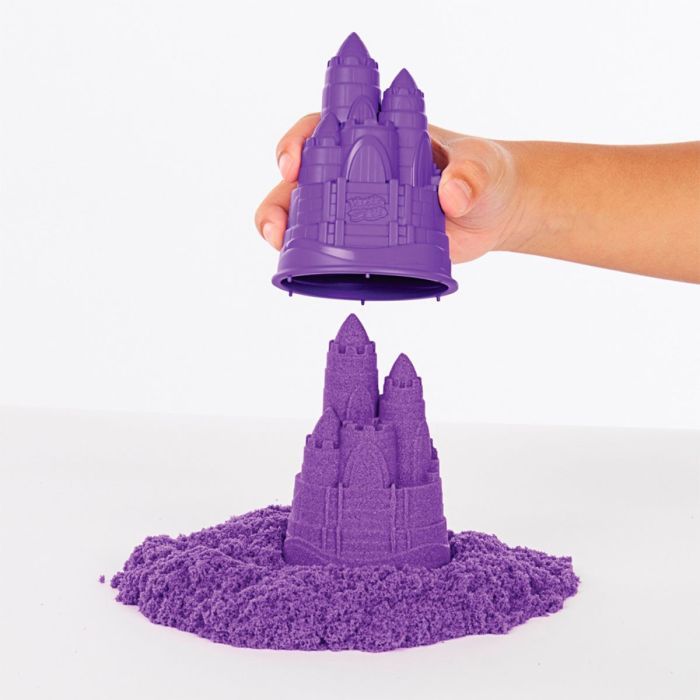 Набір для творчості Kinetic Sand V2 Замок з піску Фіолетовий 454 г (71402) зображення 5