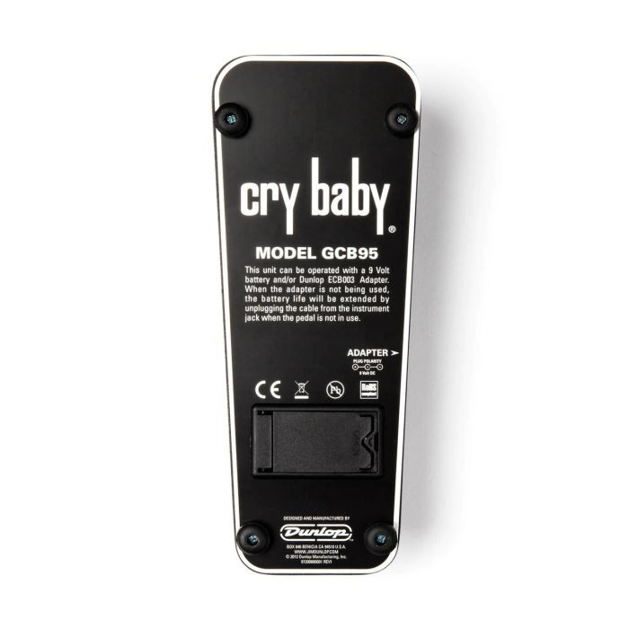 Педаль эффектов Jim Dunlop Cry Baby Standard Wah (GCB95) изображение 5