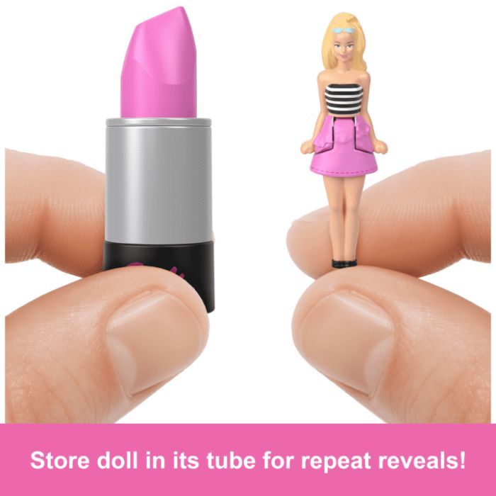 Кукла Barbie Миникуколка Модница серии Mini BarbieLand (сюрприз) (HYF19) изображение 6