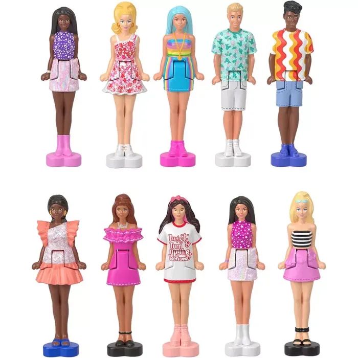 Кукла Barbie Миникуколка Модница серии Mini BarbieLand (сюрприз) (HYF19) изображение 7