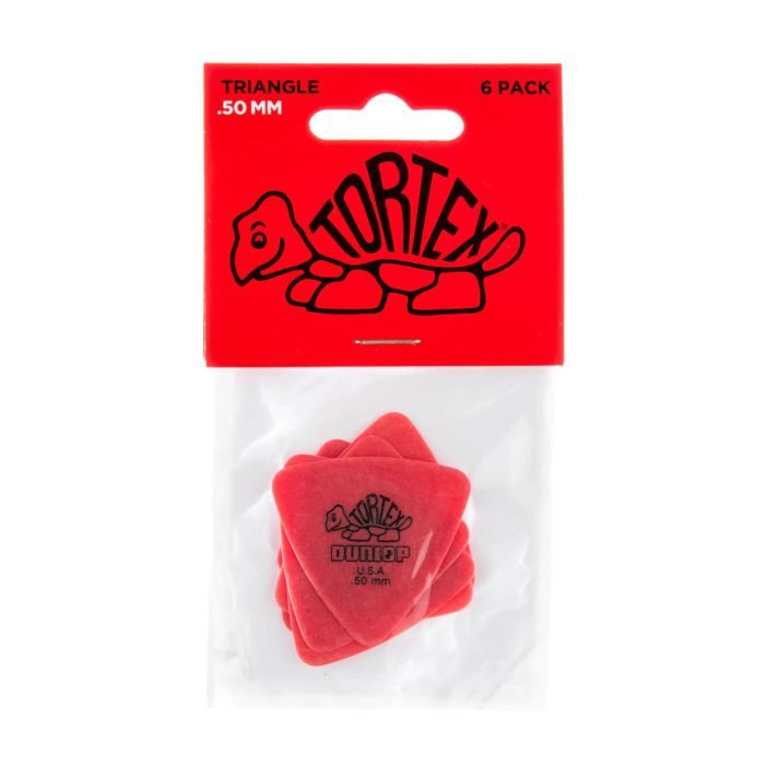 Медиатор Jim Dunlop Tortex Triangle Pick 1.14mm 6 шт. (431P1.14) изображение 3