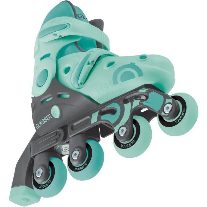 Роликові ковзани Globber 2в1 м'ятно-зелені р.30-33, до 60кг, 5+ (783-206) зображення 7