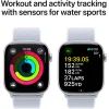Смарт-годинник Apple Watch Series 10 GPS 46mm Silver Aluminium Case with Blue Cloud Sport Loop (MWWN3QH/A) зображення 4