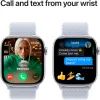 Смарт-годинник Apple Watch Series 10 GPS 46mm Silver Aluminium Case with Blue Cloud Sport Loop (MWWN3QH/A) зображення 7