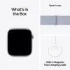 Смарт-годинник Apple Watch Series 10 GPS 46mm Silver Aluminium Case with Blue Cloud Sport Loop (MWWN3QH/A) зображення 9
