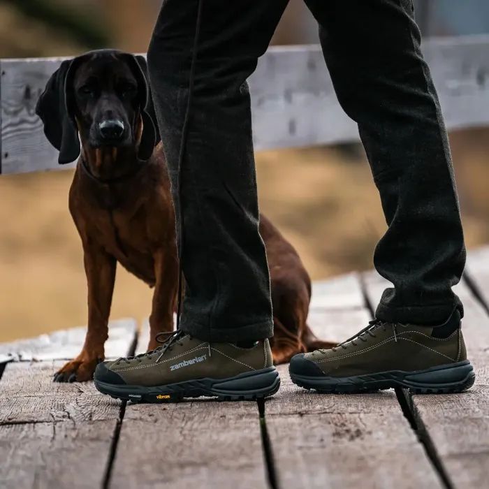 Кроссовки Zamberlan 217 Free Blast GTX dark green - 45 - оливковий (006.4455) изображение 6