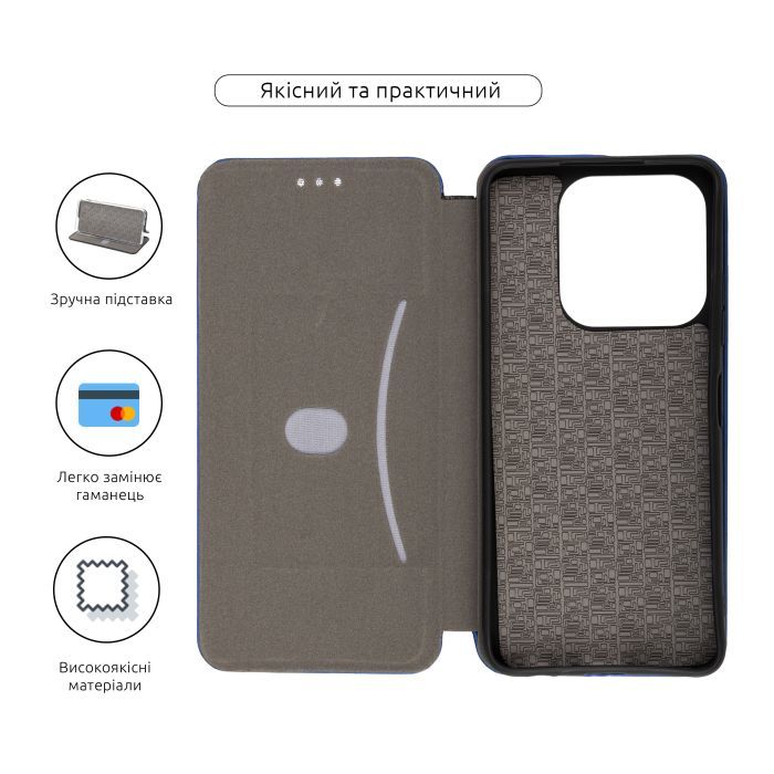 Чохол до мобільного телефона Armorstandart G-Case ZTE Nubia V60 Design Black (ARM79001) зображення 3