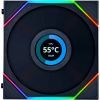 Кулер до корпусу Lian Li Reverse TL LCD 140-1, Black (G99.14RTLLCD1B.00) зображення 3