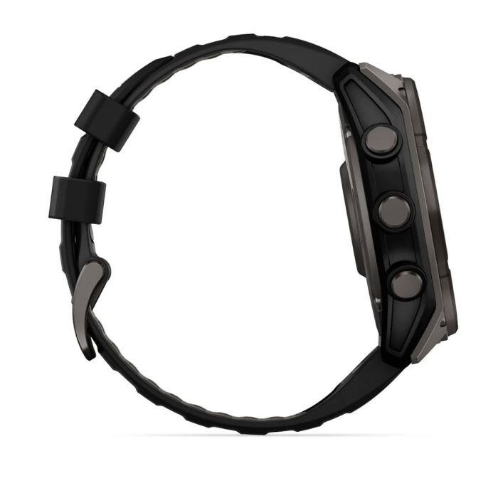 Смарт-часы Garmin fenix 8 51mm,Saph Solar,CrbnGry Ti/Blk,Blk/PblGryBnd (010-02907-11) изображение 5