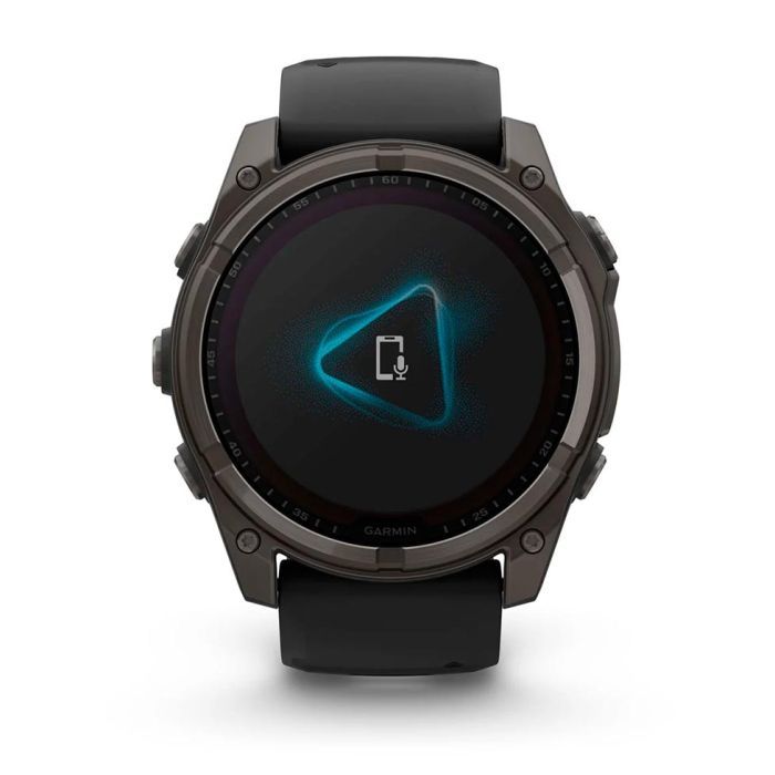 Смарт-часы Garmin fenix 8 51mm,Saph Solar,CrbnGry Ti/Blk,Blk/PblGryBnd (010-02907-11) изображение 6