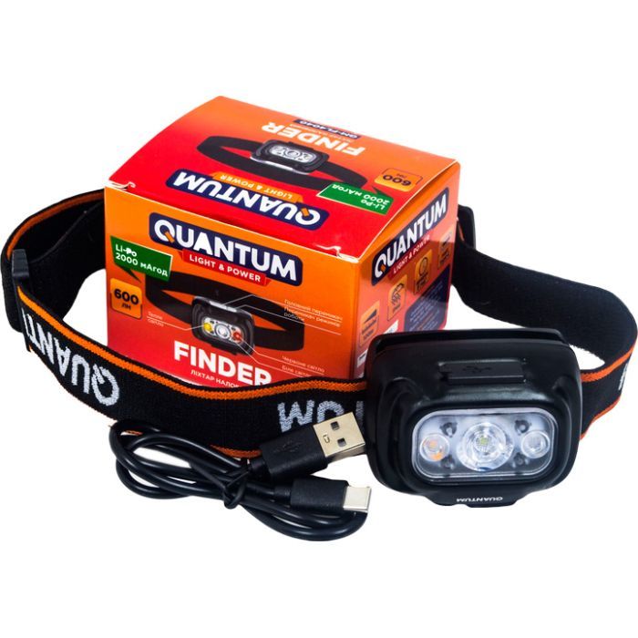 Фонарь Quantum Finder LED з Type-C (QM-FL4040) изображение 9