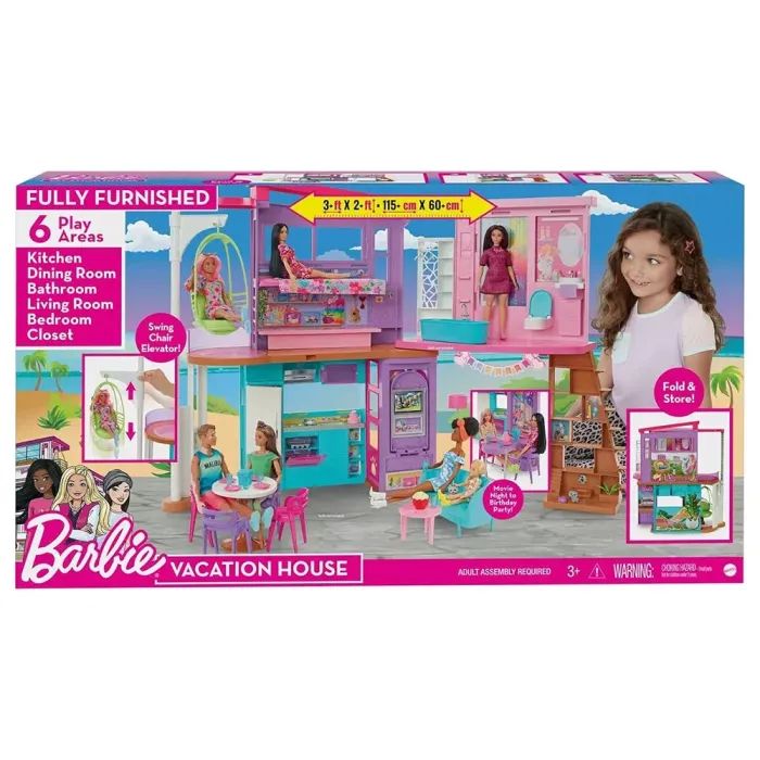 Игровой набор Barbie Дом Малибу (HCD50) изображение 2