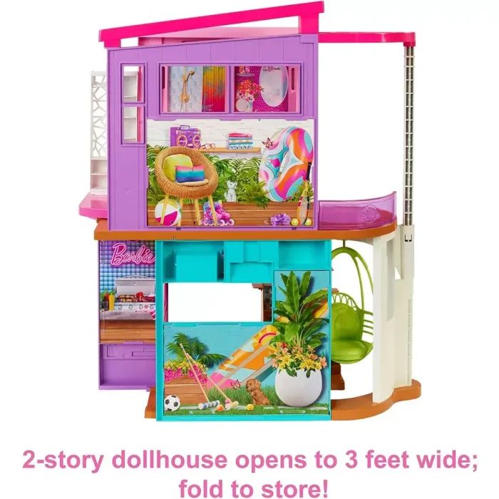 Игровой набор Barbie Дом Малибу (HCD50) изображение 3