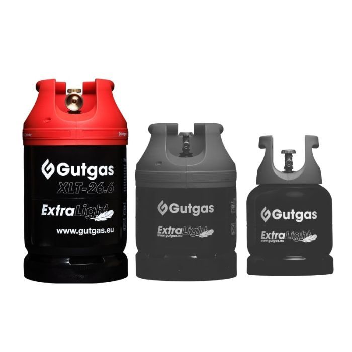 Бытовой газовый баллон Gutgas ExtraLight XLT-26.6 (GAXL2622) изображение 7