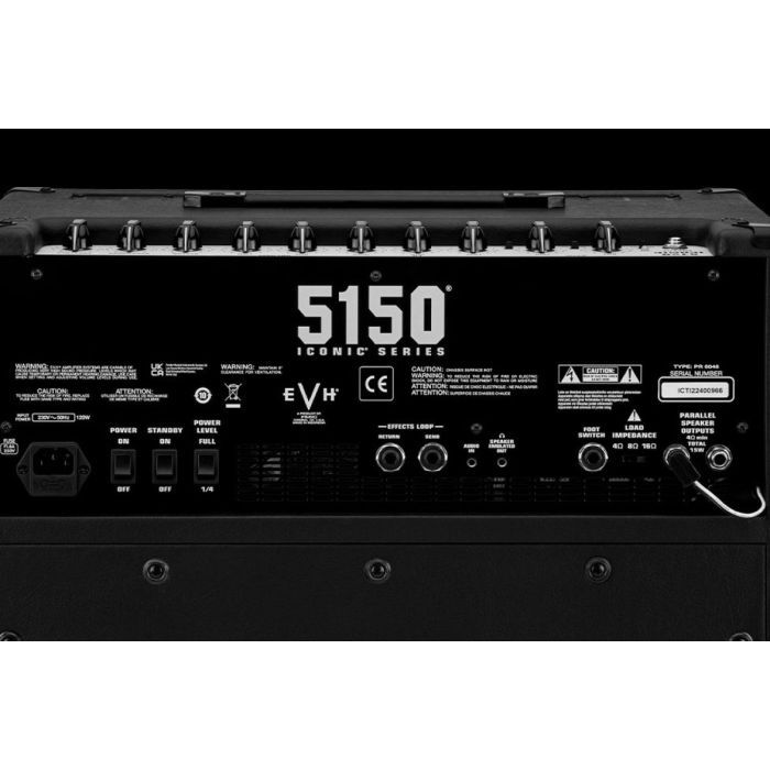 Комбопідсилювач EVH 5150 Iconic Series Combo 1x10 Black (234848) зображення 7