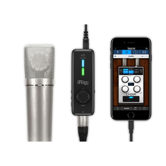 Аудиоинтерфейс IK Multimedia iRig Pro I/O изображение 5