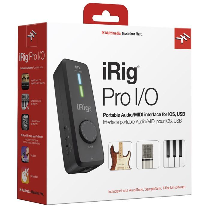 Аудиоинтерфейс IK Multimedia iRig Pro I/O изображение 9
