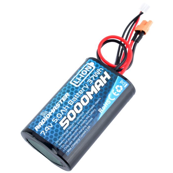 Акумулятор для дрона RadioMaster 21700 5000mAh Battery for TX16S and TX12 MKII (HP0157.BATT-5A2S)