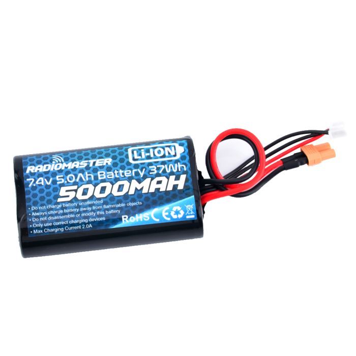 Акумулятор для дрона RadioMaster 21700 5000mAh Battery for TX16S and TX12 MKII (HP0157.BATT-5A2S) зображення 2