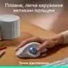 Мышка Logitech Ergo M575S Wireless Trackball Off-white (910-007030) изображение 2