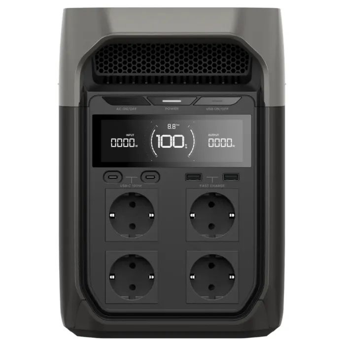 Зарядная станция EcoFlow DELTA 3 1800W 1024Wh (EFDELTA3-EU) изображение 2